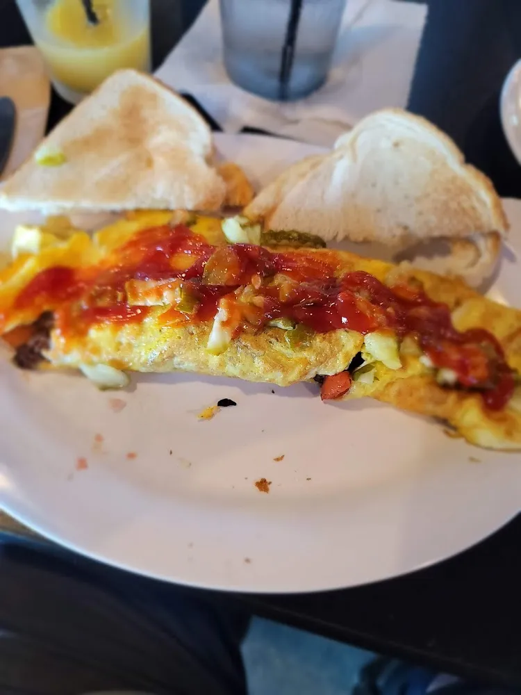 Cheeseburger Omelet