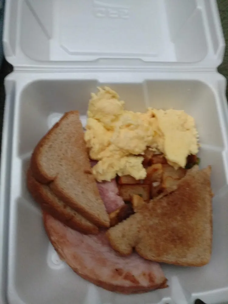 Ham Eggs Home Fries w Toast